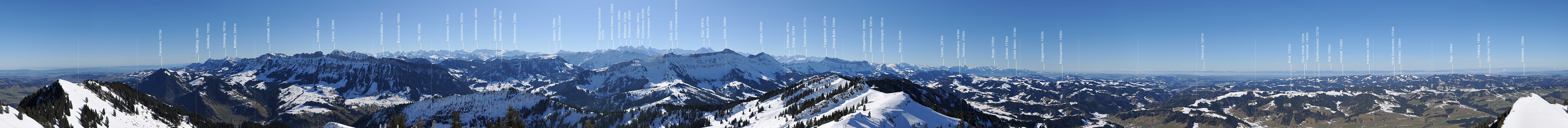 P014218: 360° Gipfelpanorama Beichlen