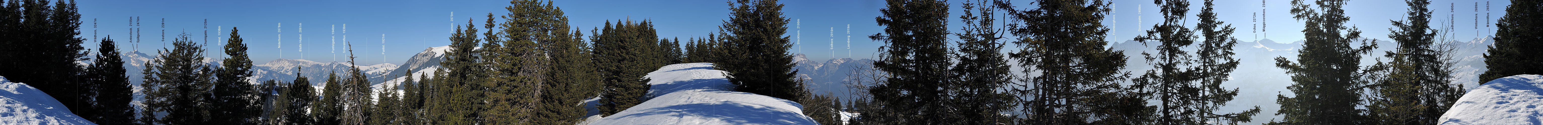 P014302: 360° Gipfelpanorama Abendberg (Diemtigtal)