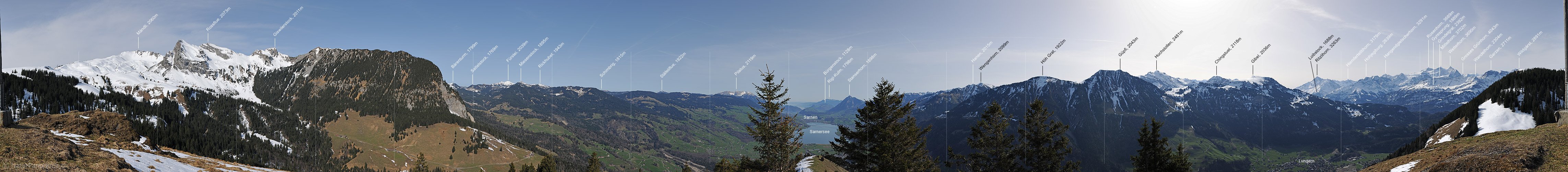 P014344: 360° Gipfelpanorama Ankenhubel