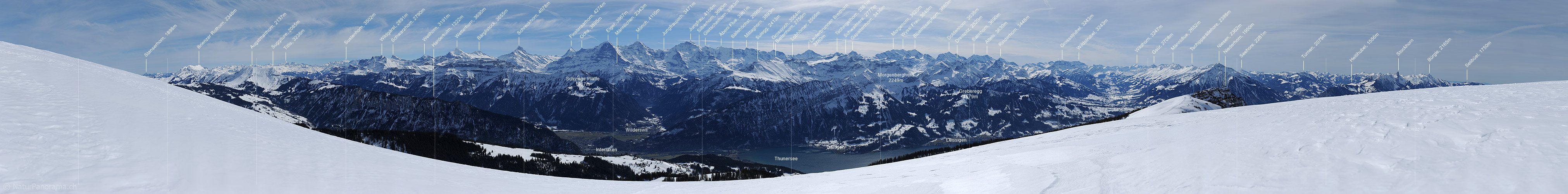 P015777: Breites Gigapixel-Alpenpanorama (Berner Alpen)
