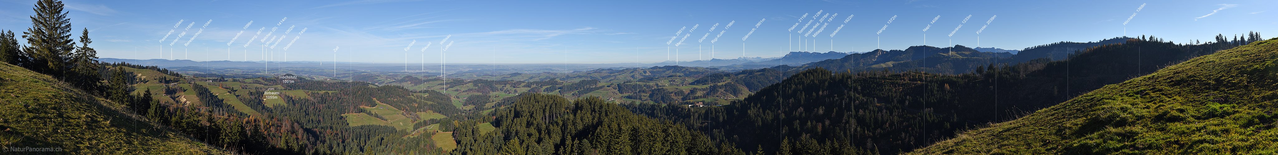 P016881a: Panoramafoto Luzerner Hinterland