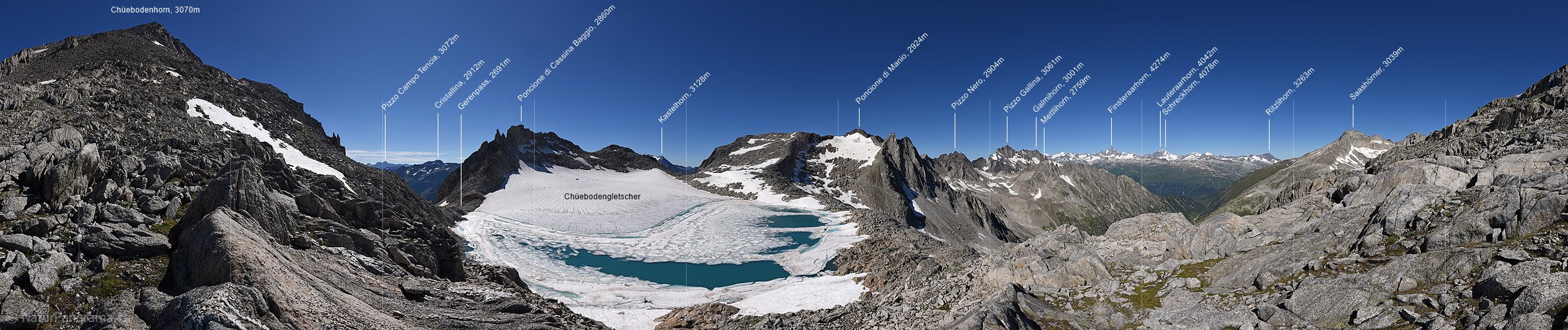 P018327: 360° Panorama Chüebodengletscher (Stand 8.2016)