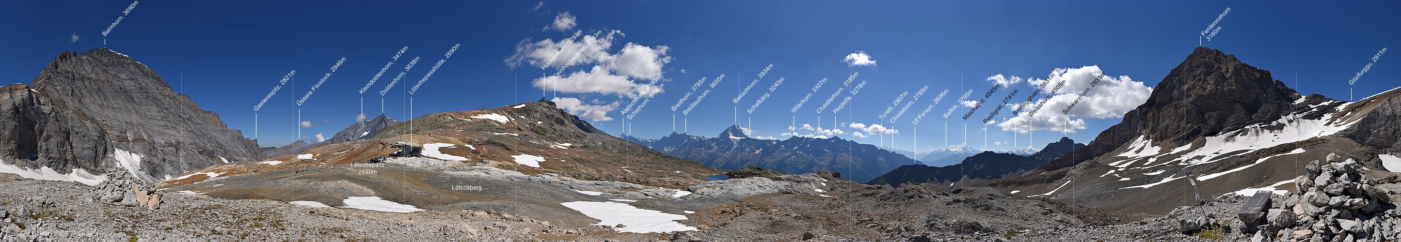 P018473: 360° Panoramafoto Lötschepass