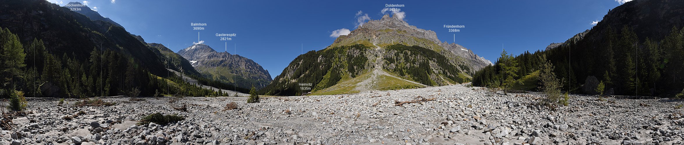 P018557: 360° Panoramafoto Gasterntal hinter Heimritz