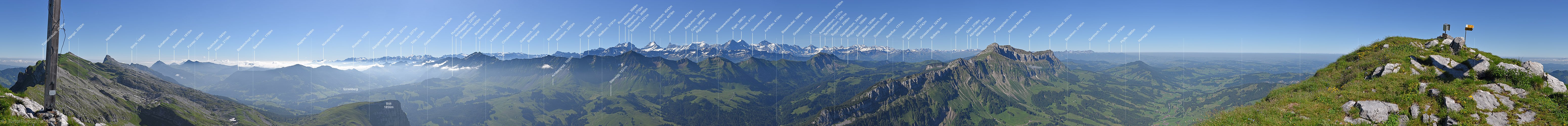 P019904: 360° Gipfelpanorama Schibengütsch (Schrattenfluh)