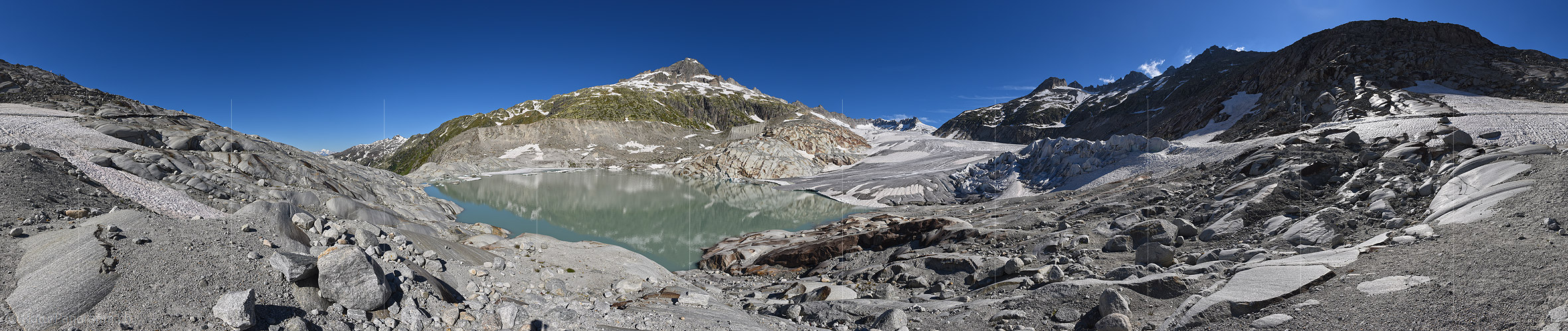 P021613: 360° Panoramafoto Rhonegletscher (Stand 6.2018)