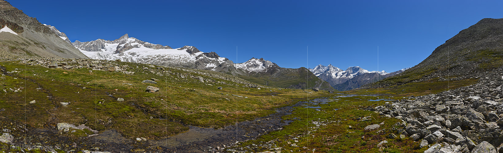 P018202: Bergpanorama aus den Walliser Alpen