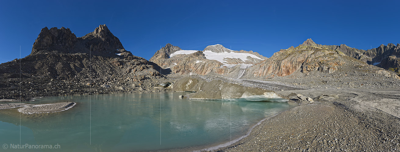 P018699: Gigapixel Foto Gletschersee am Tiefengletscher