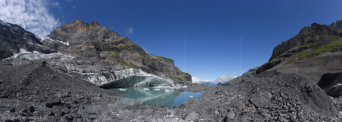 P023491: Gigapixel Panoramafoto Gletschersee