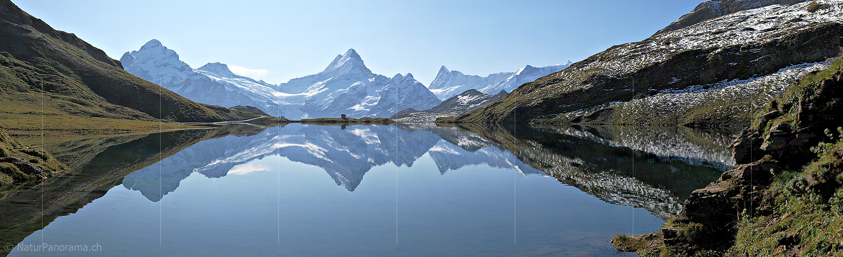 P004138: Grosspanorama einer Spiegelung im Bachalpsee