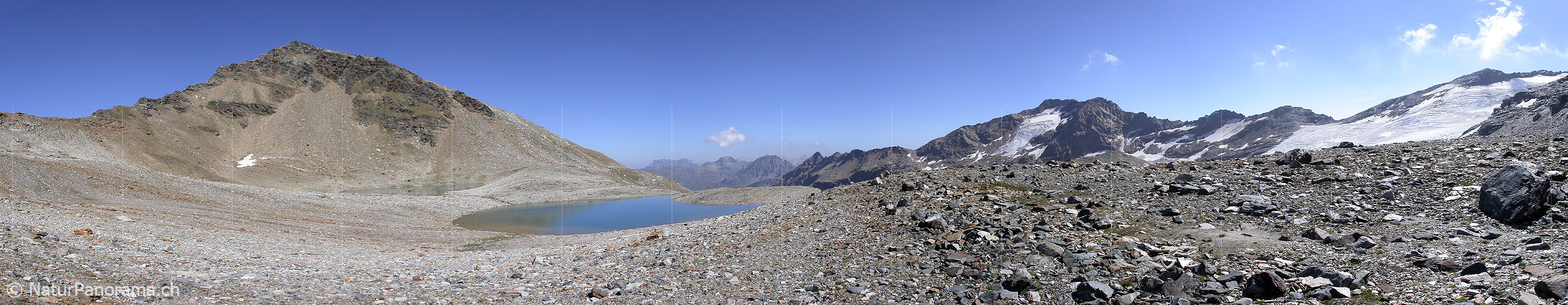 P000031: Panoramabild Fanellgletscher, Vals