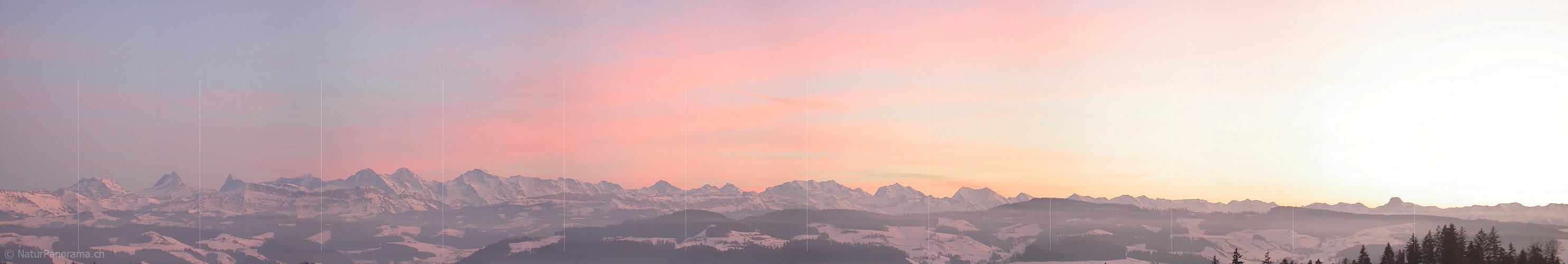 P000080: Panorama Berner Alpen im Winter