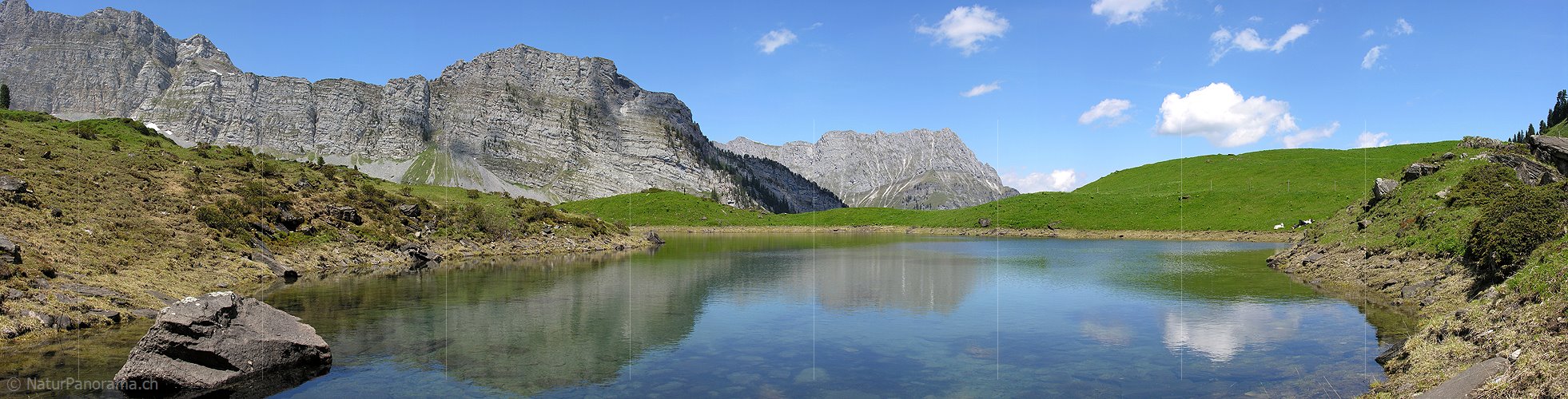 P000199: Panoramabild Grimmisee, Diemtigtal