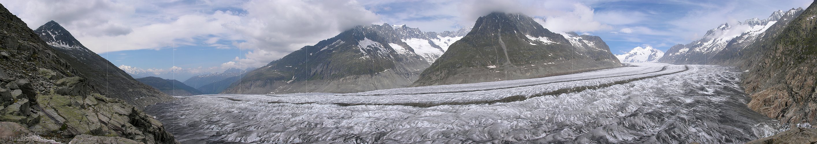 P000212: Panoramabild Aletschgletscher