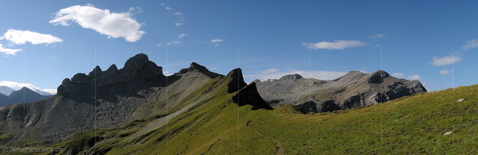 P000428: Panorama Lobhörner und Schwalmere, Berner Oberland