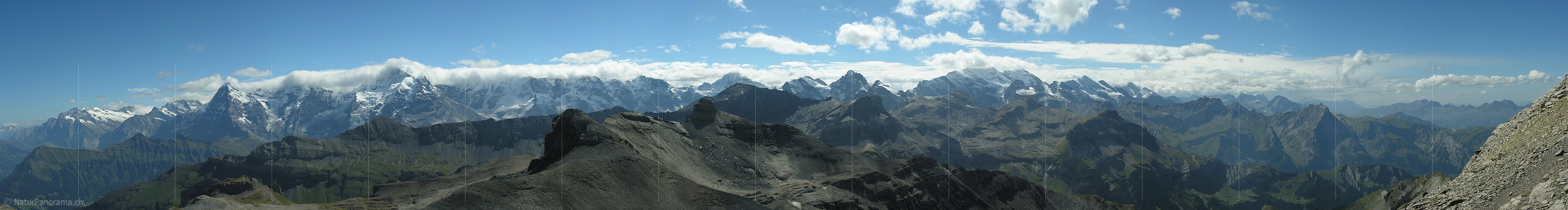 P000432: Panoramabild Schwalmere, Berner Oberland