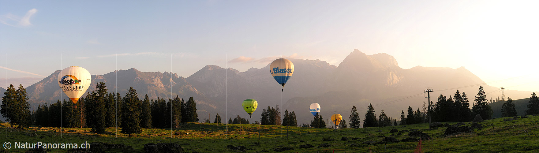P000458: Panoramafoto Ballontage Toggenburg 2005