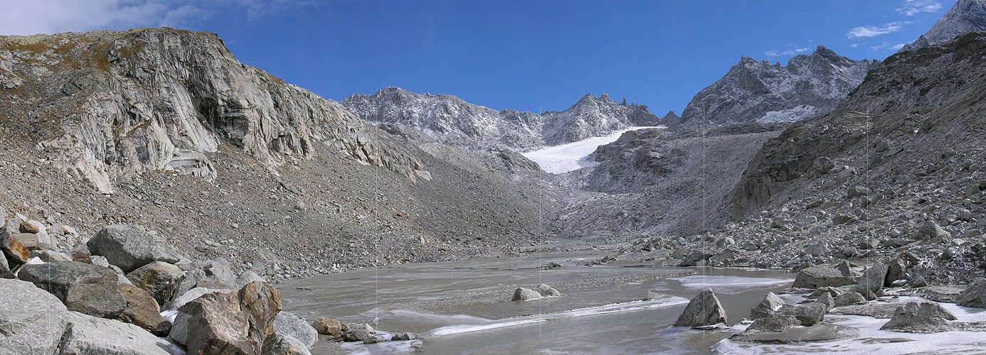 P000470: Panoramabild Schwemmebene im Tälli, Binntal
