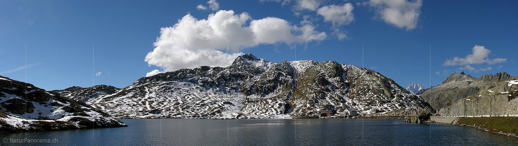 P000484: Panoramabild Totesee auf dem Grimselpass