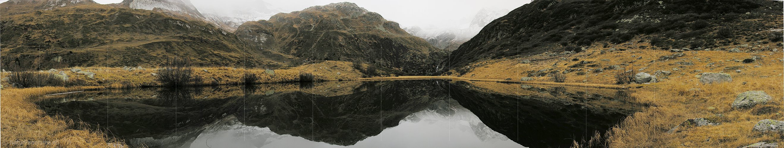 P000611: Panorama Halsesee, Binntal