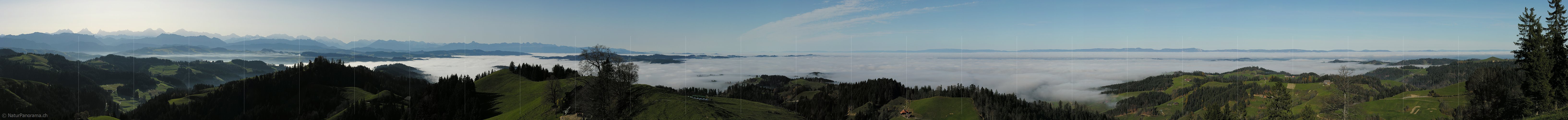 P000652: Panorama Nebelmeer, Emmental