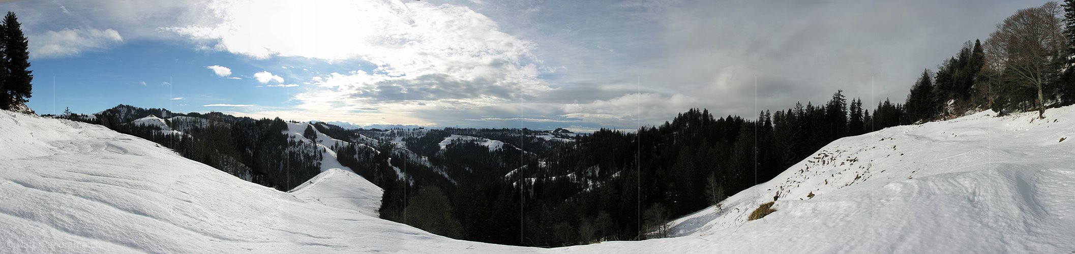 P000686: Panoramabild Hinterarni, Wasen, Emmental