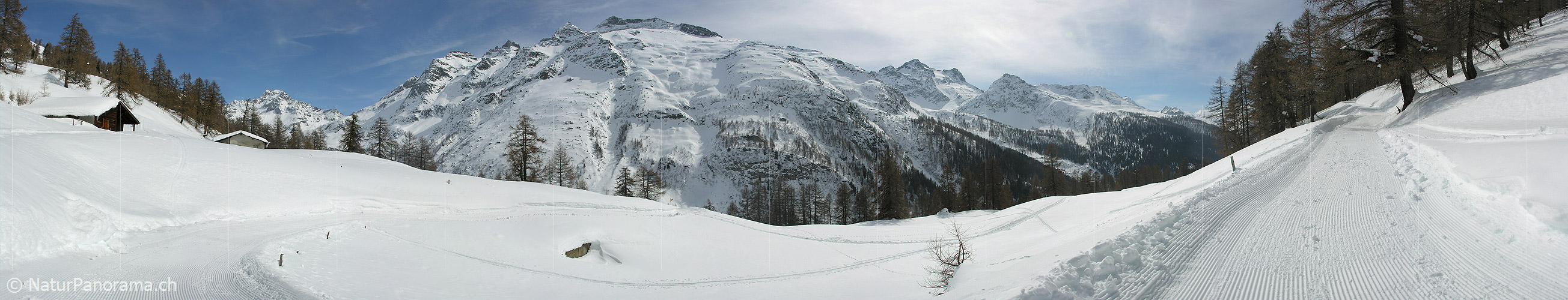 P000796: Panoramafoto Eggerebode, Binntal, Wallis