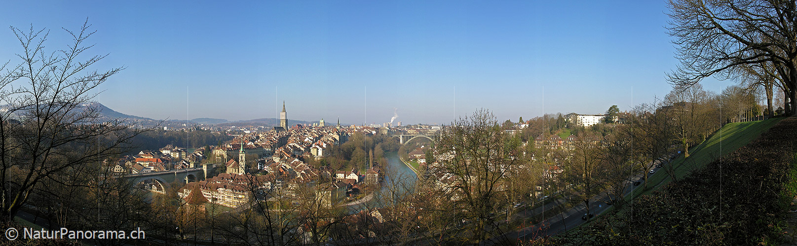 P000859: Panoramafoto Altstadt von Bern