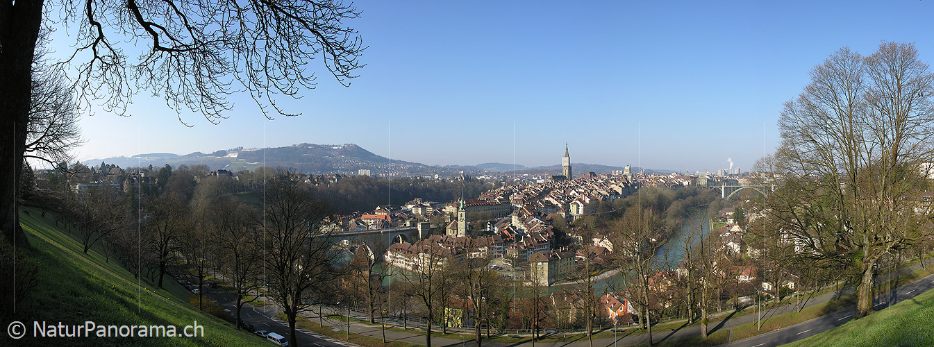 P000861: Panoramabild Altstadt von Bern