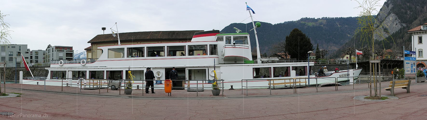 P000918: Panoramafoto Schifflände Interlaken West