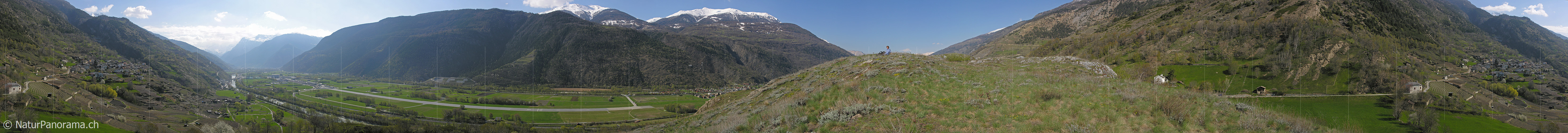 P000924: Panoramabild Heidnischbiel, Raron