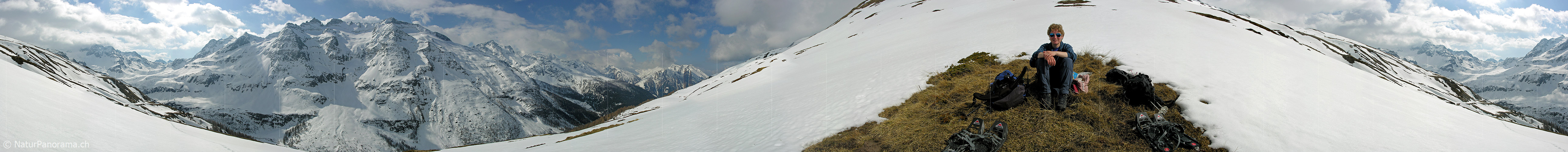 P000953: Panoramafoto Herbststafel, Binntal