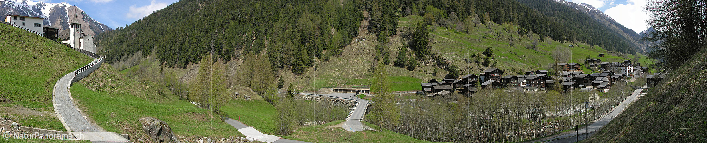 P000990: Panoramafoto Binn, Wallis