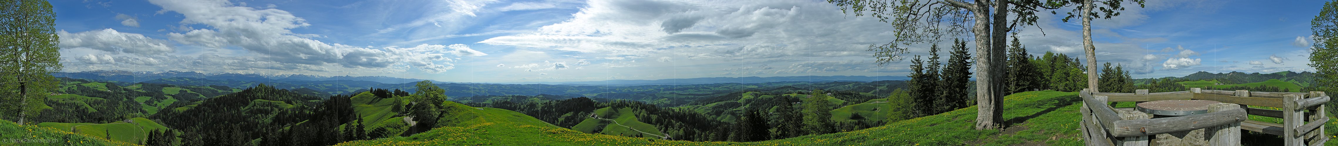 P001019: Panoramabild aus dem Emmental