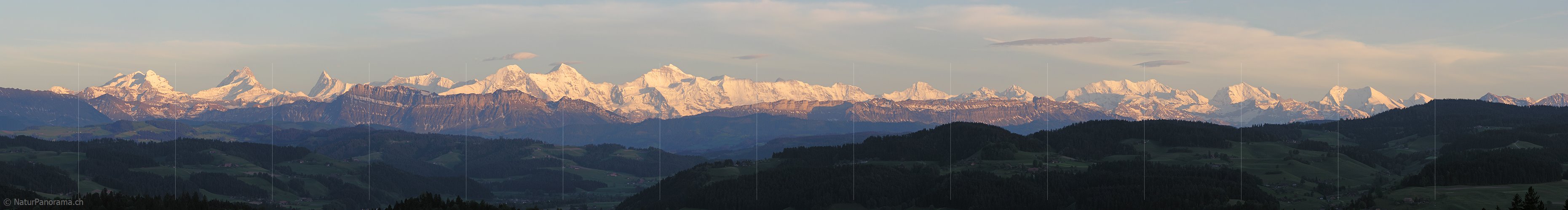 P001150: Panorama Emmental und Berner Alpen