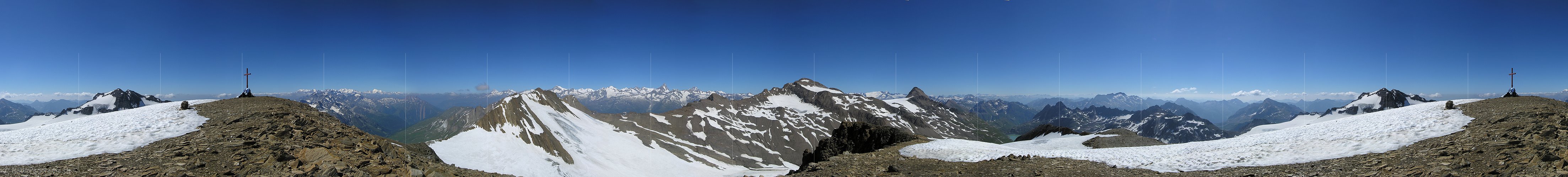 P001180: Panorama Hohsandhorn, Binntal