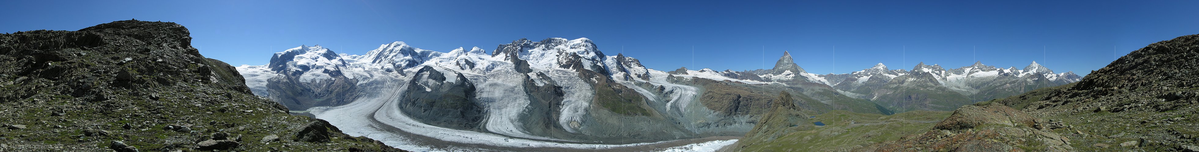 P001214: Panoramafoto Gornergrat, Zermatt