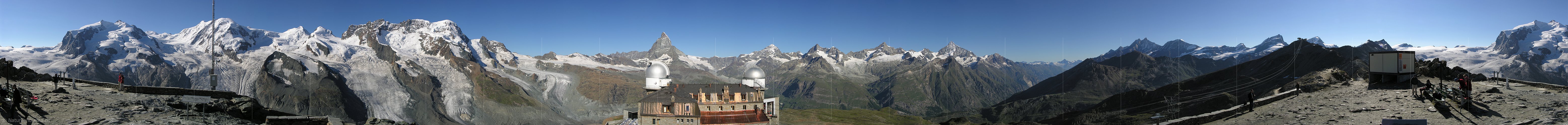 P001225: Panoramafoto Gornergrat, Zermatt