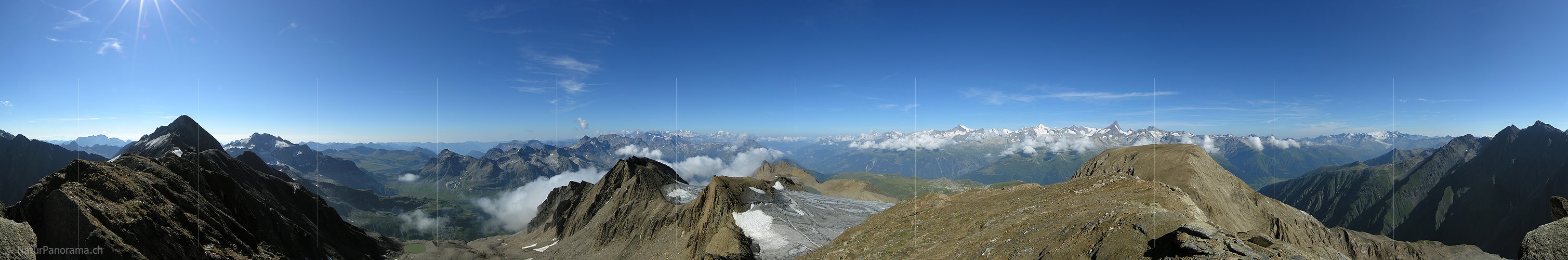 P001270: Panorama Bergwelt vom Ober Rappehorn