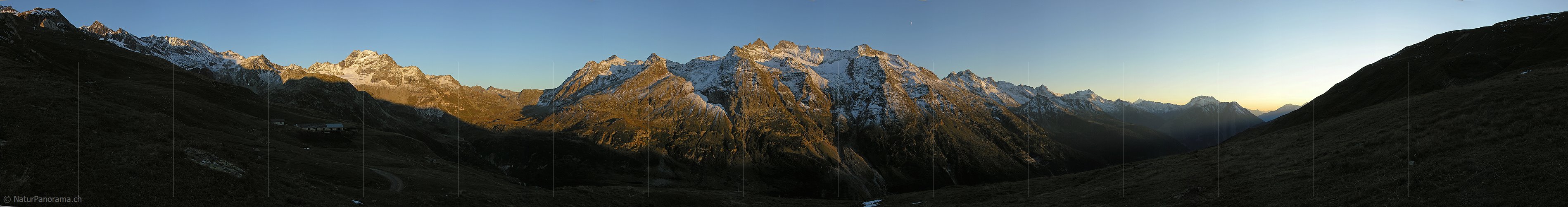 P001354: Panoramafoto Abendstimmung