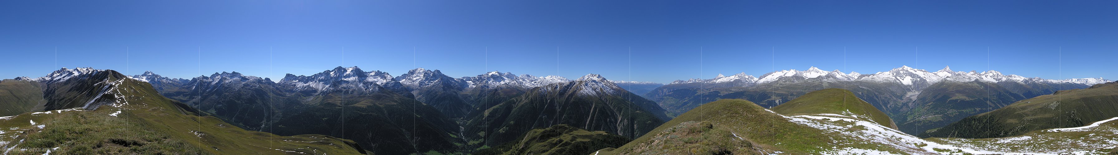 P001361: Panoramabild Eggerhorn, Binntal