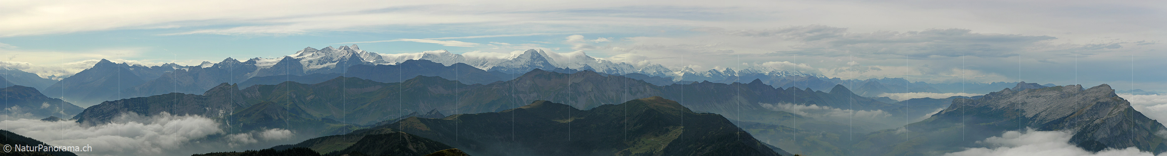 P001397: Panorama Berner Alpen vom Fürstein