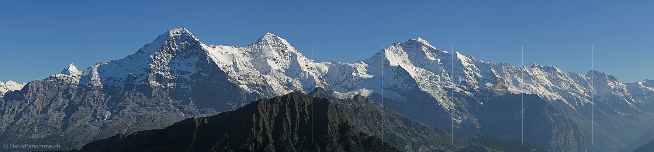 P001432: Panorama Eiger, Mönch und Jungfrau