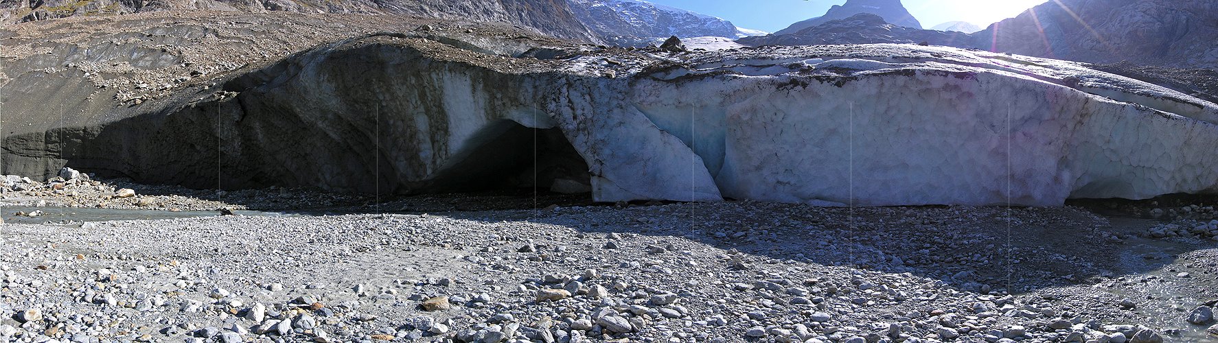 P001486: Panorama Gletschertor Steingletscher/Steigletscher