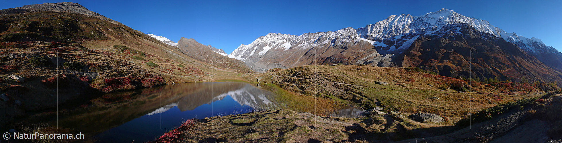 P001533: Panorama Guggisee, Lötschental