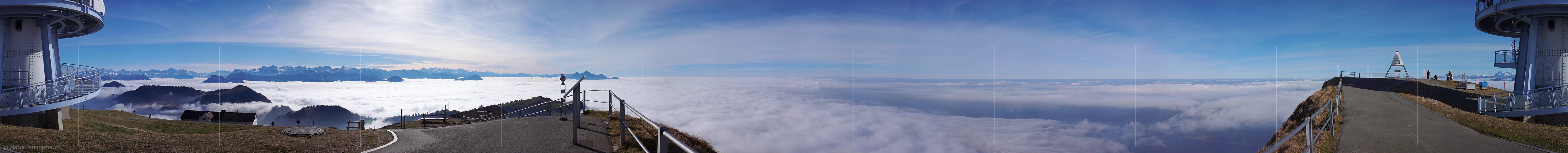 P001572: Panoramaaufnahme Rigi Kulm, Zentralschweiz