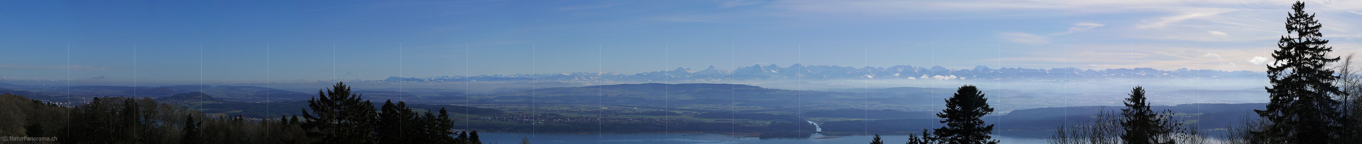P001892: Panoramabild Mittelland und Alpenpanorama