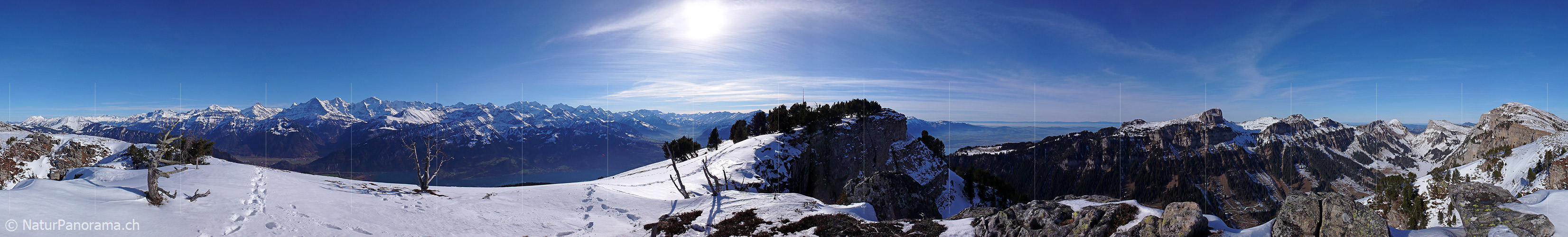P001903: Panoramabild Niederhorn, Beatenberg, Berner Oberland