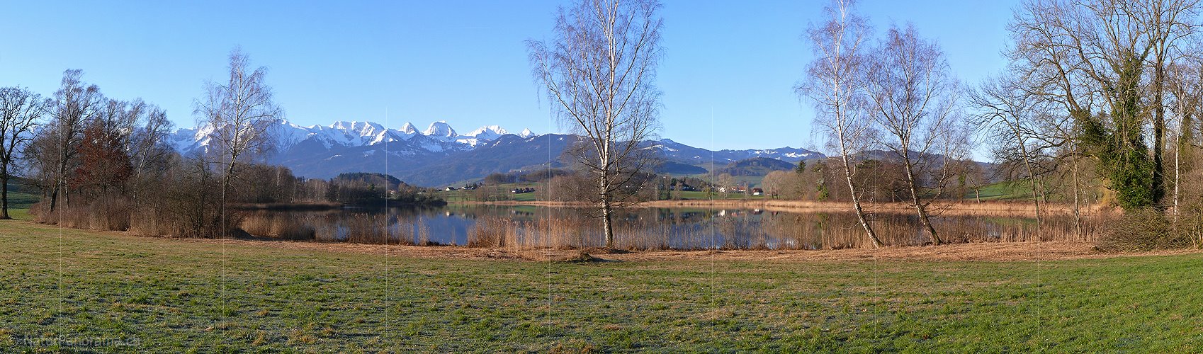 P001940: Panoramaaufnahme Gerzensee
