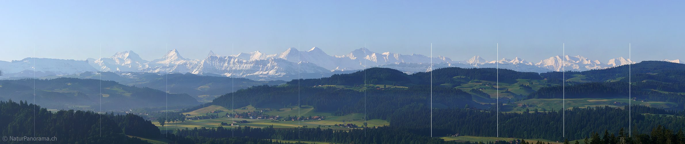 P002243: Panorama Emmental und Berner Alpen